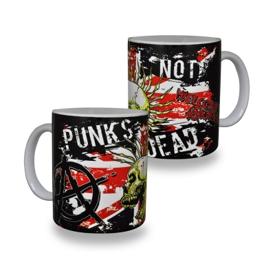 Чашка PUNK'S NOT DEAD Welcome To Anarchy